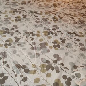 The Company Store Queen Leafy Duvet Cover With 2 Standard Shams